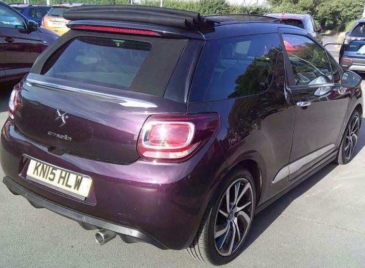 Citroen DS3 Convertible D Style E-hdi Purple #6