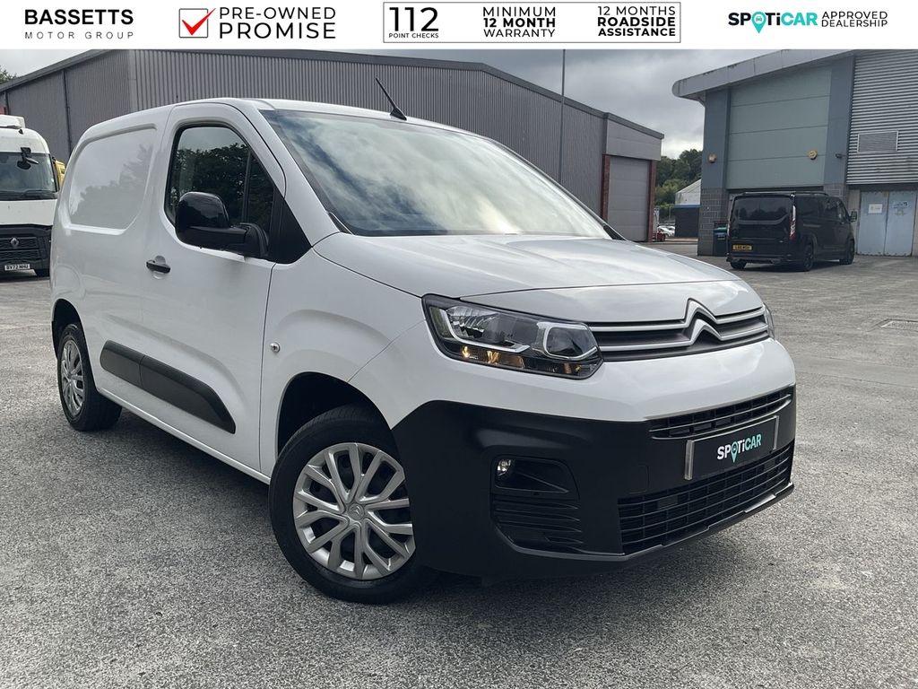 Citroen Berlingo 1000 Enterprise Pro M Bluehdi White