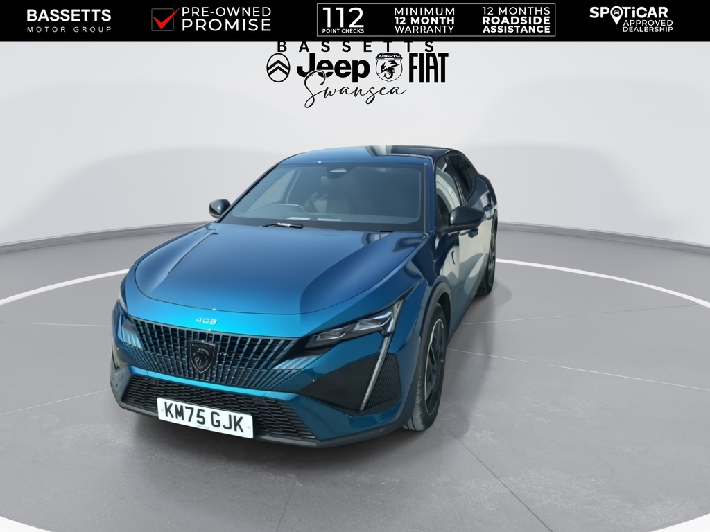 Peugeot 408 Gt Blue #3