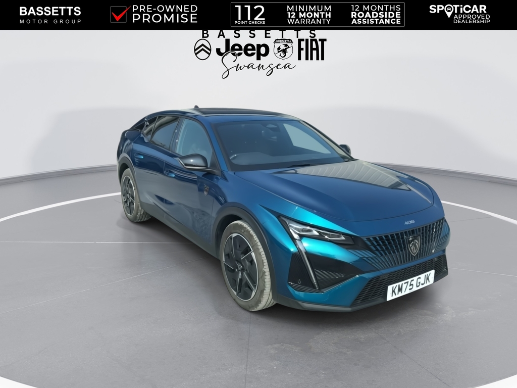 Peugeot 408 Gt Blue #2