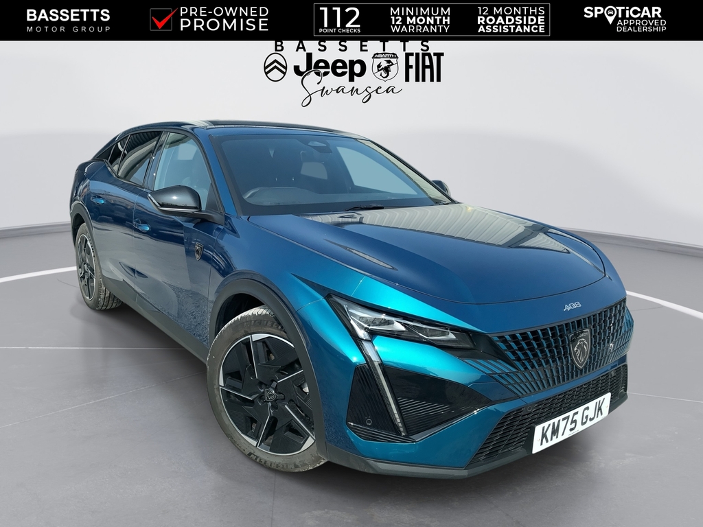 Peugeot 408 Gt Blue