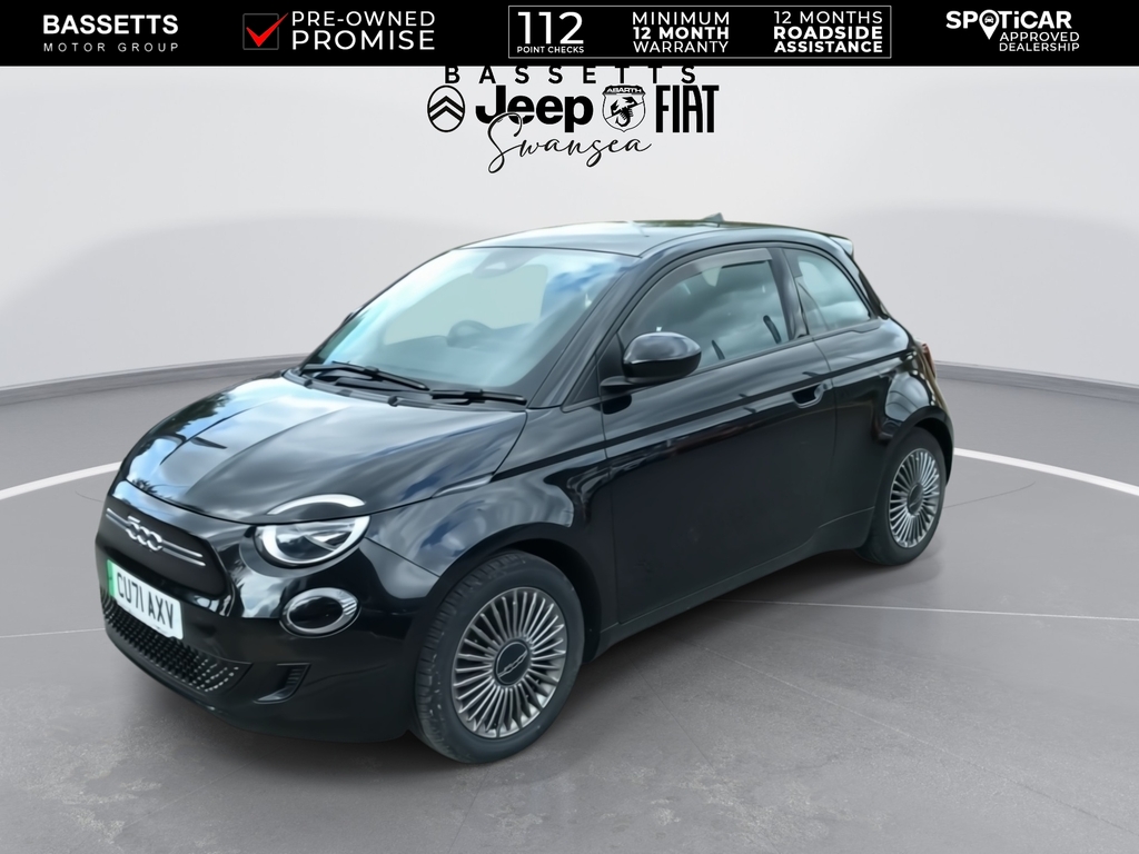 Fiat 500E Icon Black #4