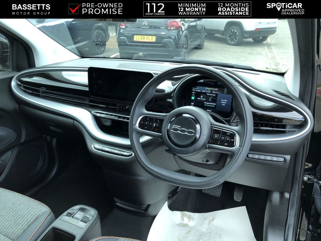 Fiat 500E 500 87Kw La Blue #34
