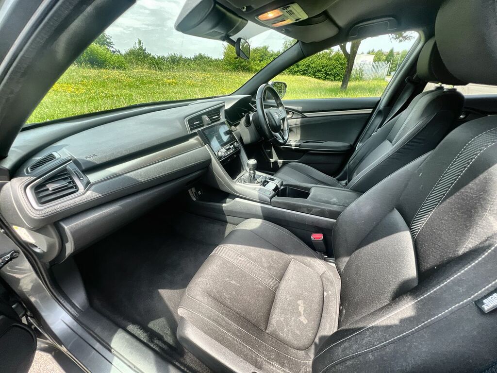 Honda Civic 1.0 Vtec Turbo Se Cvt Euro 6 Ss Blue #28