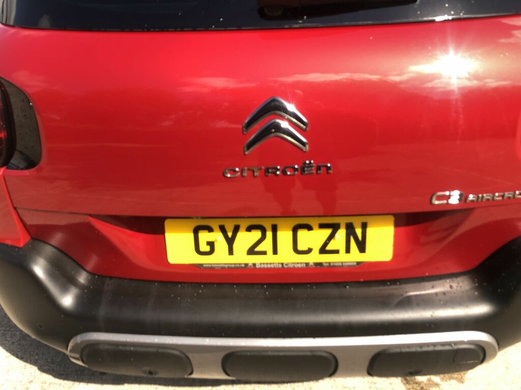 Citroen C3 Aircross Puretech Shine Plus Ss GY21CZN Red #4