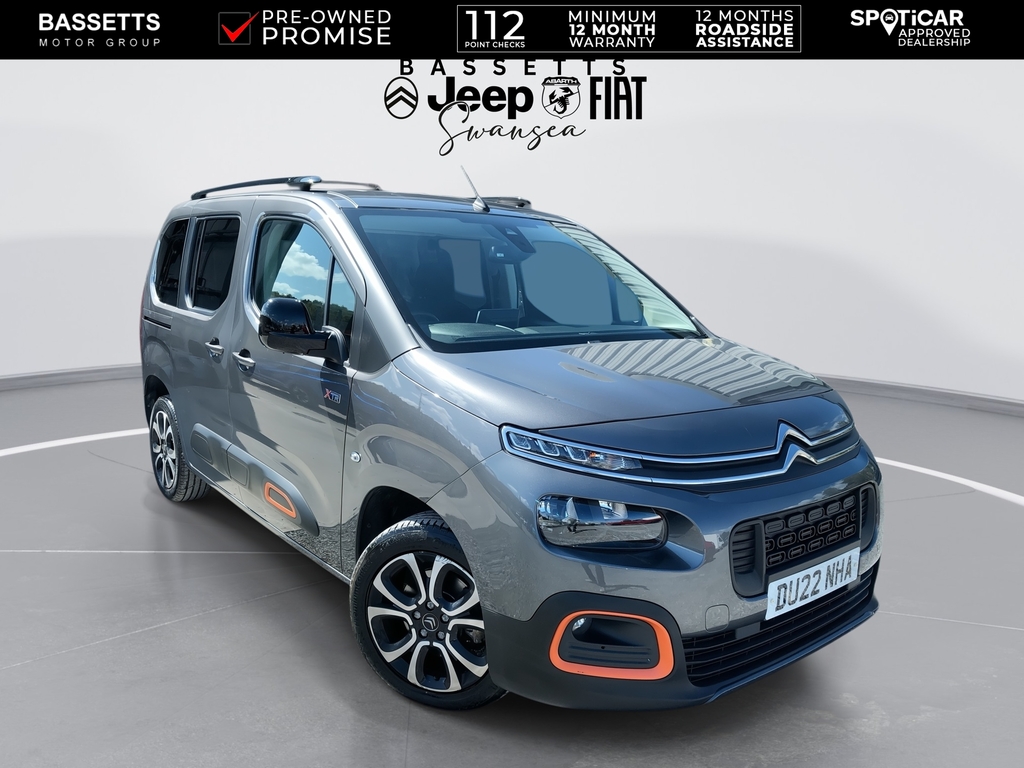 Citroen Berlingo Puretech Flair Xtr M Ss Eat8 Grey