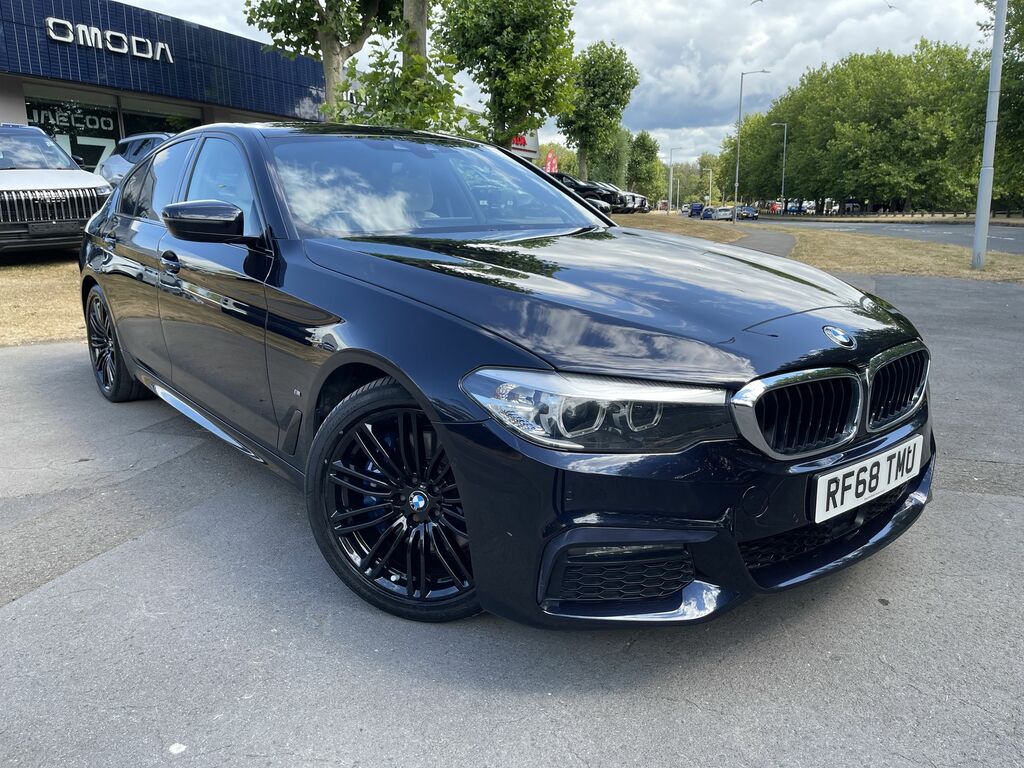 BMW 5 Series 530E M Sport Black