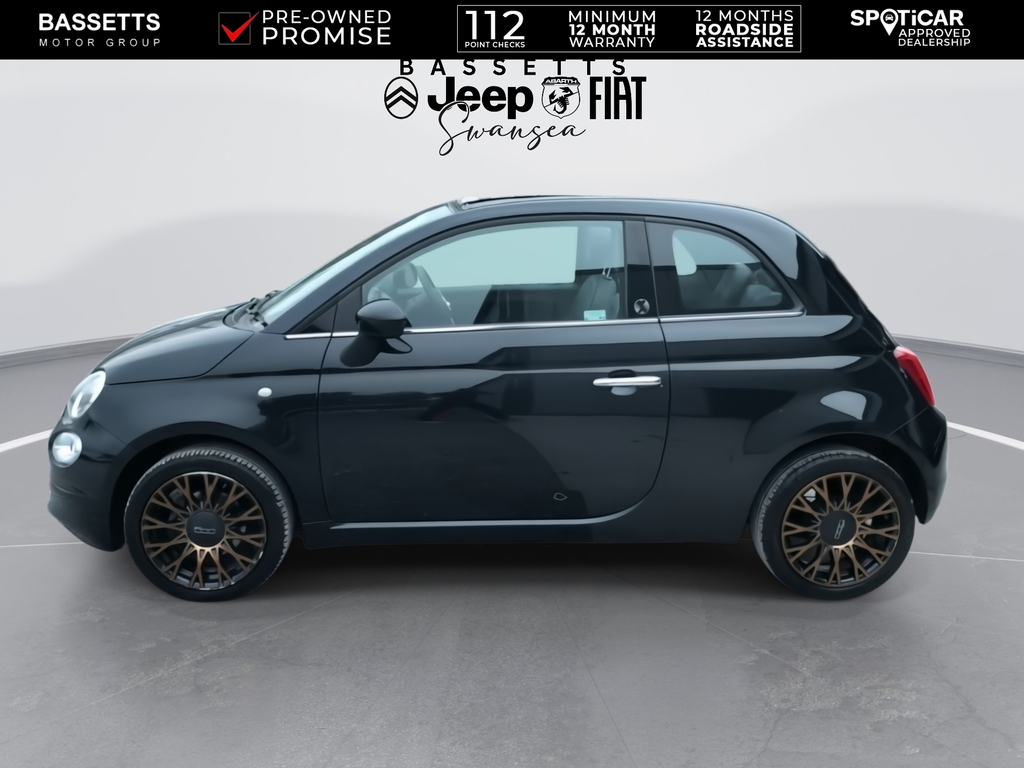 Fiat 500C C 120Th Anniversary Black #5
