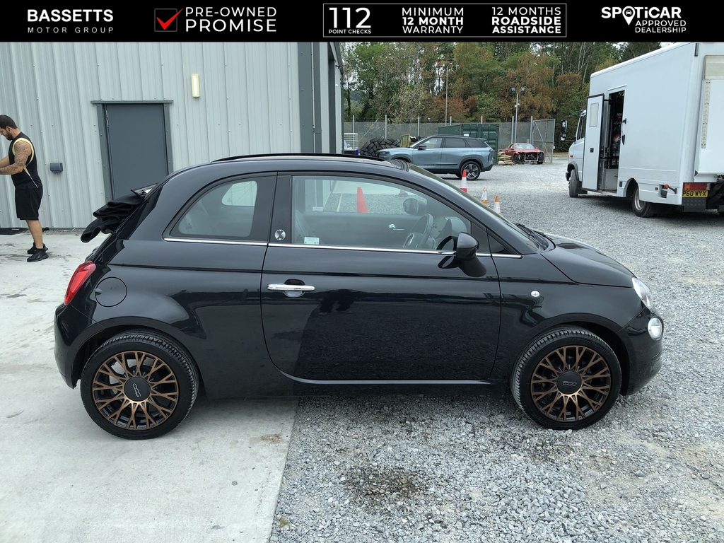 Fiat 500C 1.2 Star Convertible Euro 6 Ss Blue #16