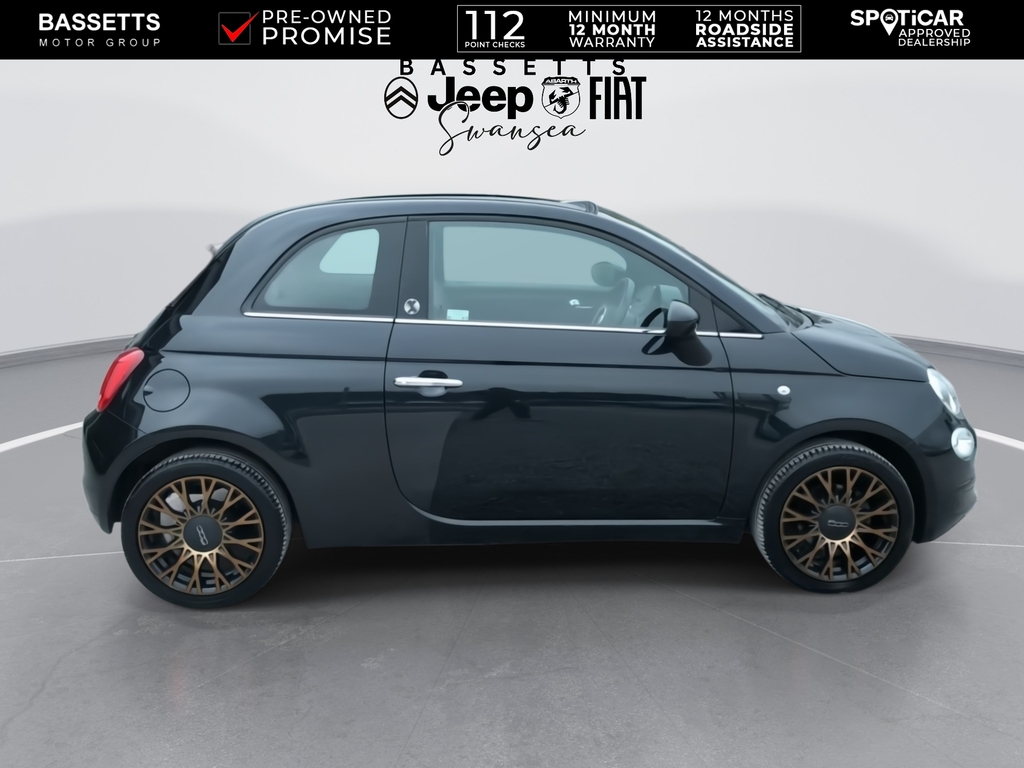 Fiat 500C 1.2 Star Convertible Euro 6 Ss Blue #9