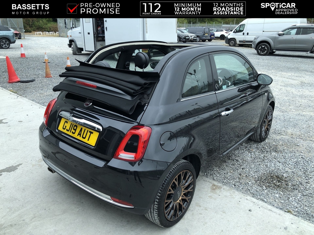 Fiat 500C 1.2 Star Convertible Euro 6 Ss Blue #15