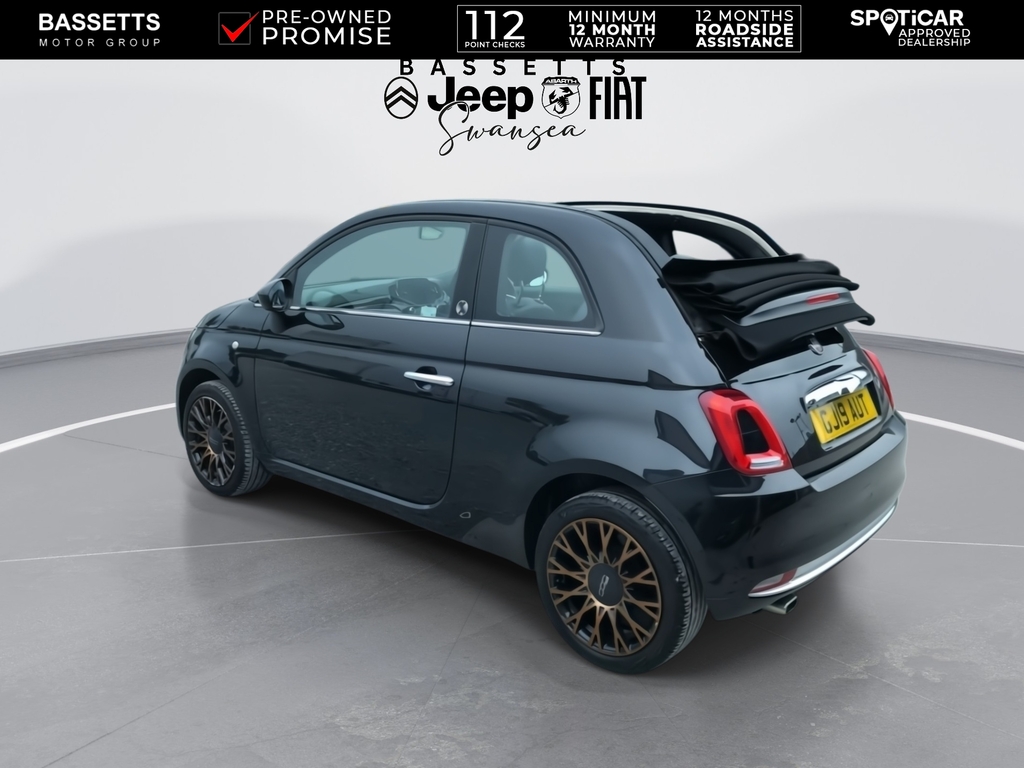 Fiat 500C C 120Th Anniversary Black #6