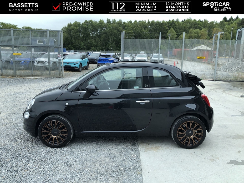 Fiat 500C 1.2 Star Convertible Euro 6 Ss Blue #12