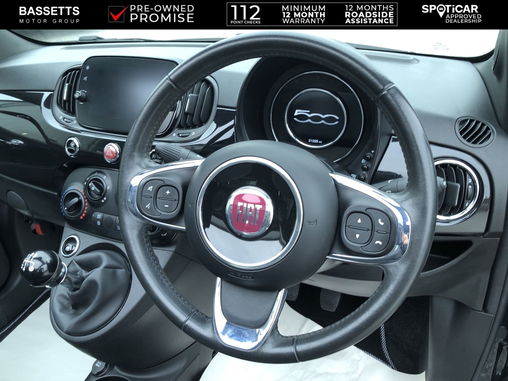 Fiat 500C 1.2 Star Convertible Euro 6 Ss Blue #24
