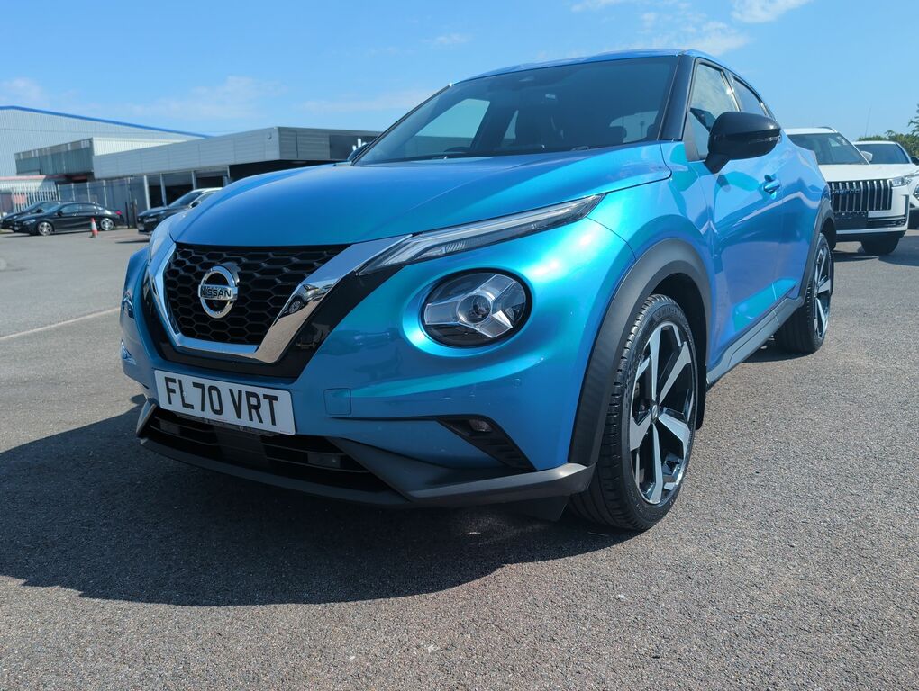 Nissan Juke Dig-t Tekna Blue #3