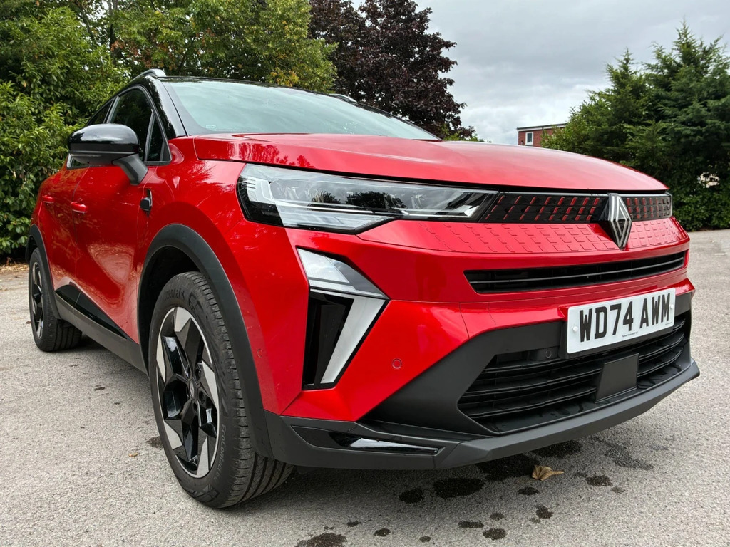 Renault Captur 1.6 E-tech Techno Euro 6 Ss Red #5