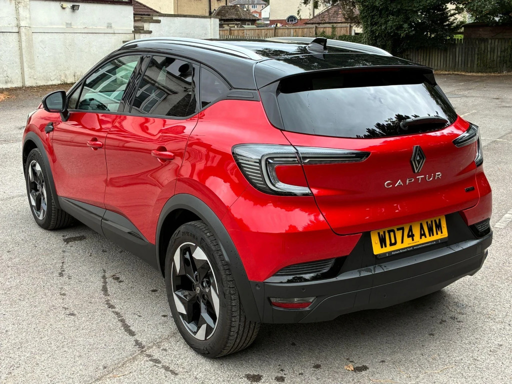 Renault Captur 1.6 E-tech Techno Euro 6 Ss Red #4