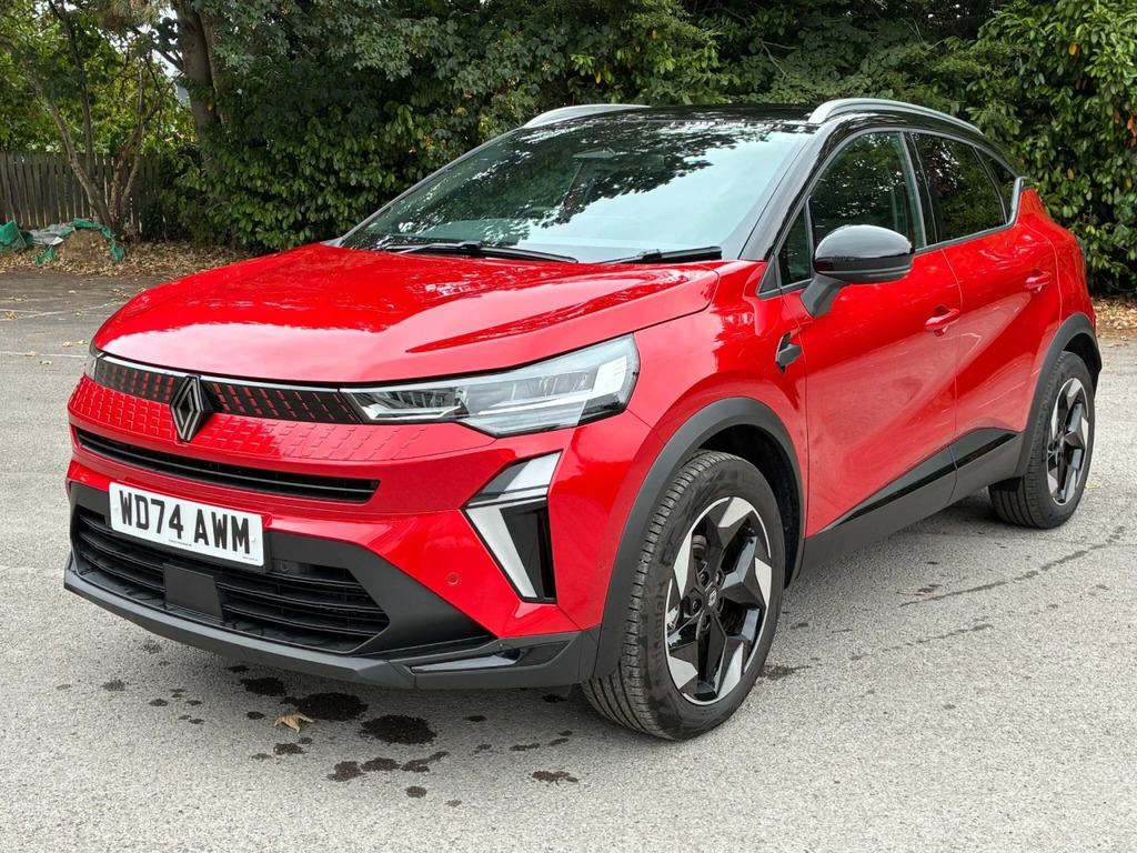 Renault Captur 1.6 E-tech Techno Euro 6 Ss Red #3