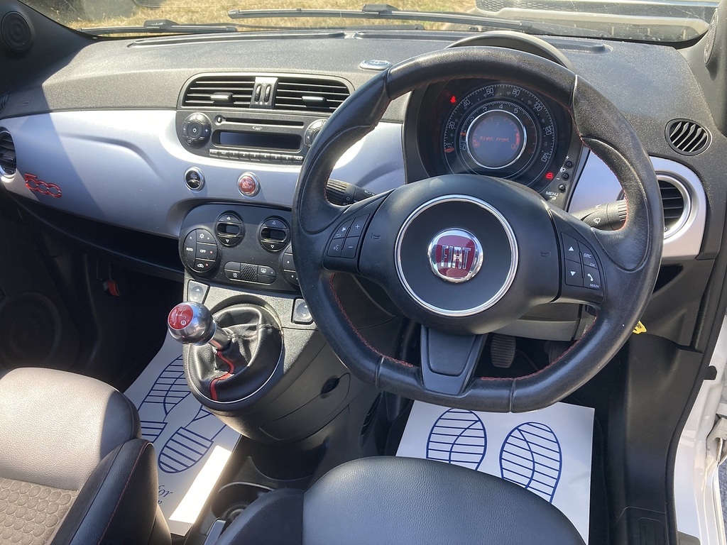 Fiat 500C 1.2 500C 1.2 Pop Convertible White #9