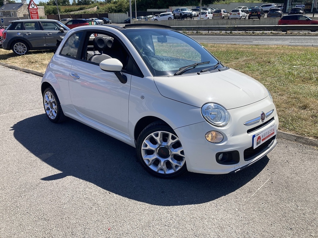 Fiat 500C 1.2 500C 1.2 Pop Convertible White #8