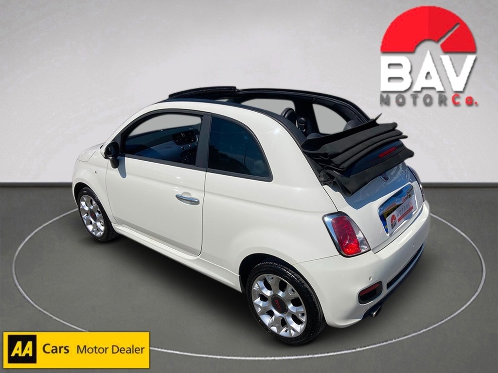 Fiat 500C Twinair S White #5