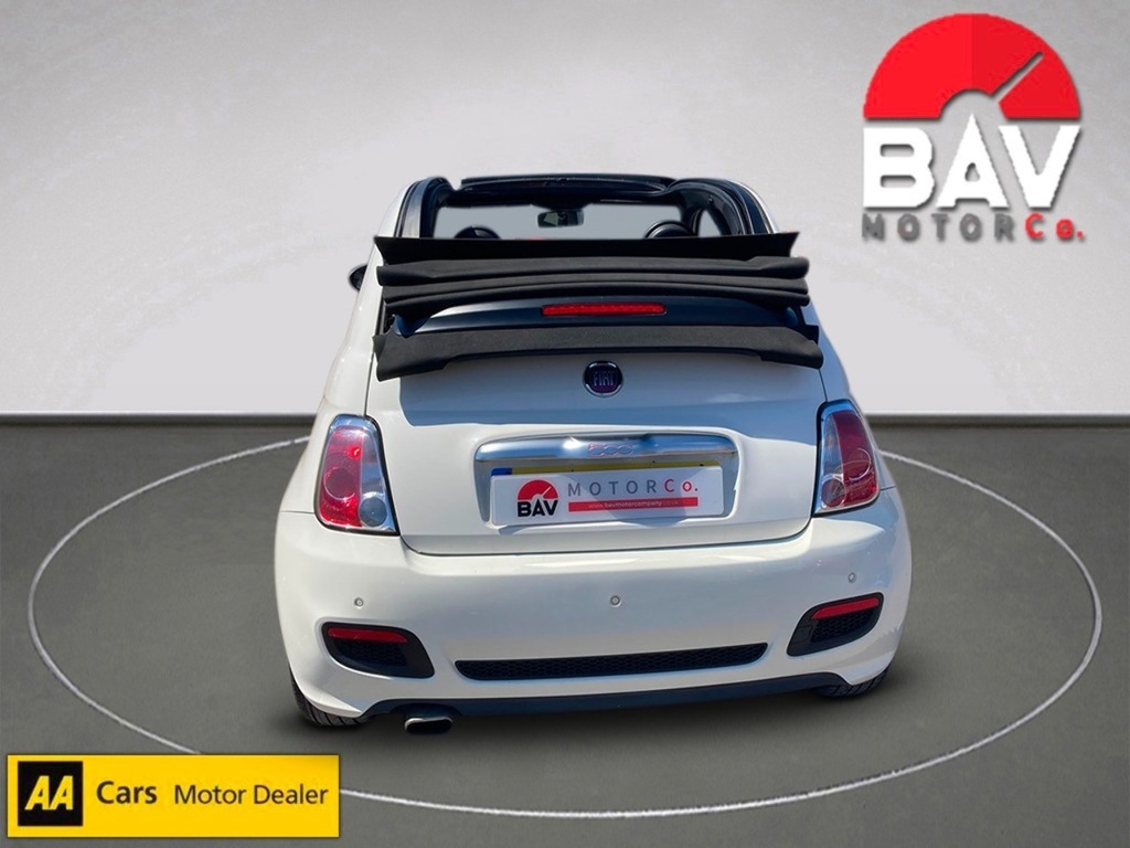 Fiat 500C Twinair S White #4