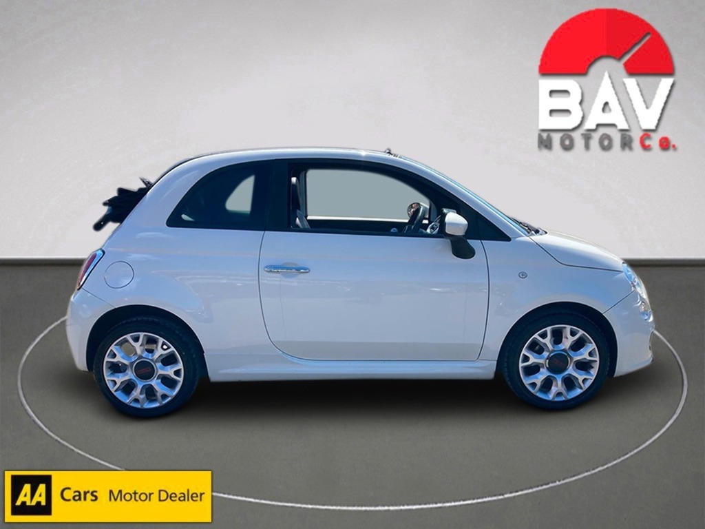 Fiat 500C Twinair S White #2