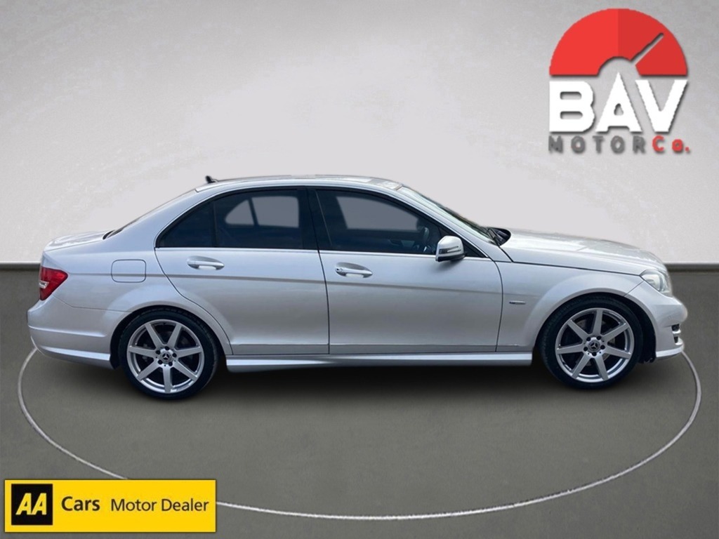 Mercedes-Benz C Class C350 Cdi V6 Blueefficiency Sport Silver #2