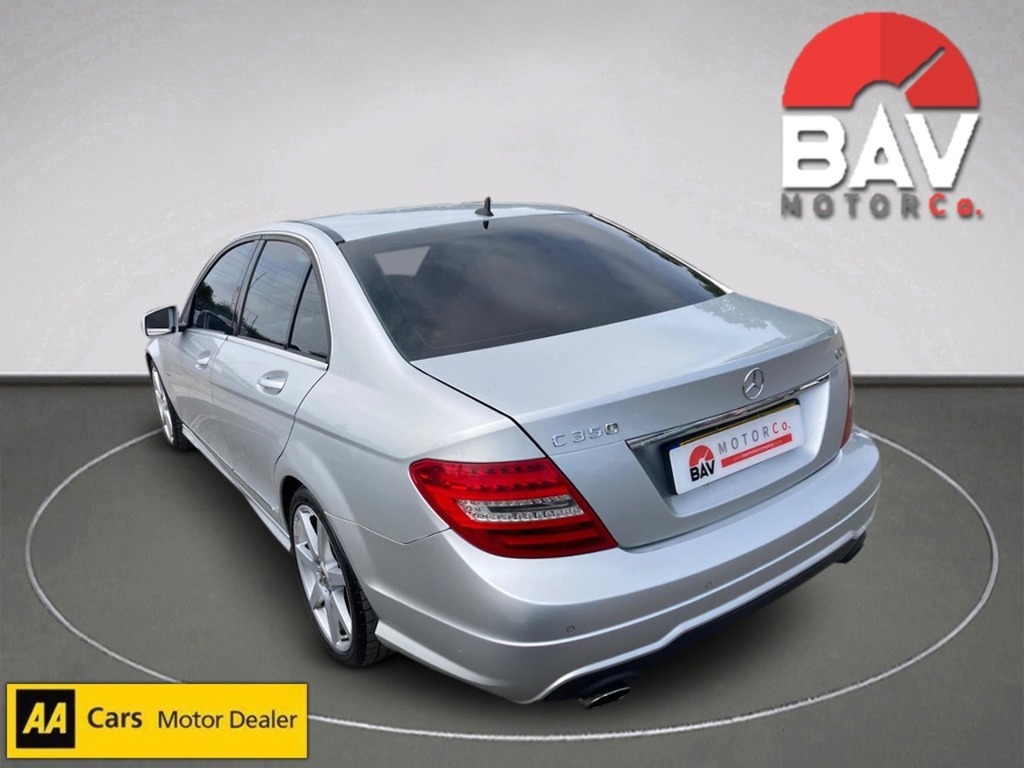 Mercedes-Benz C Class C350 Cdi V6 Blueefficiency Sport Silver #5