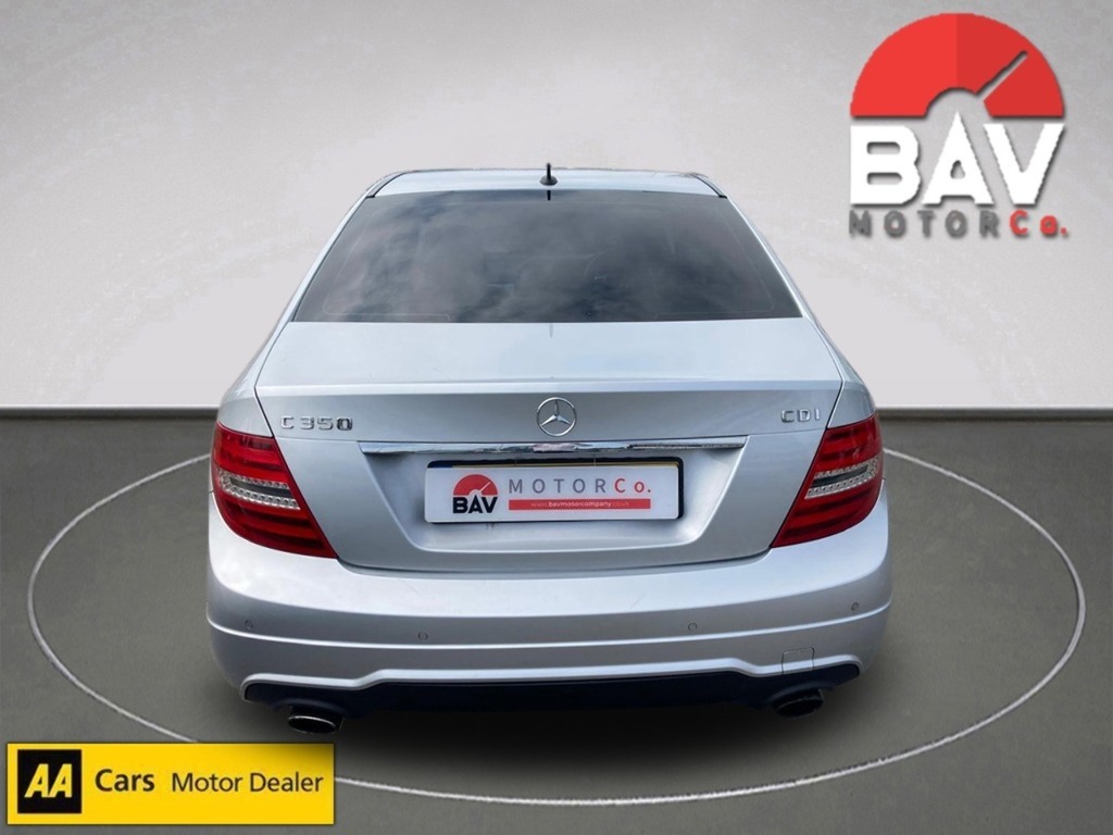 Mercedes-Benz C Class C350 Cdi V6 Blueefficiency Sport Silver #4