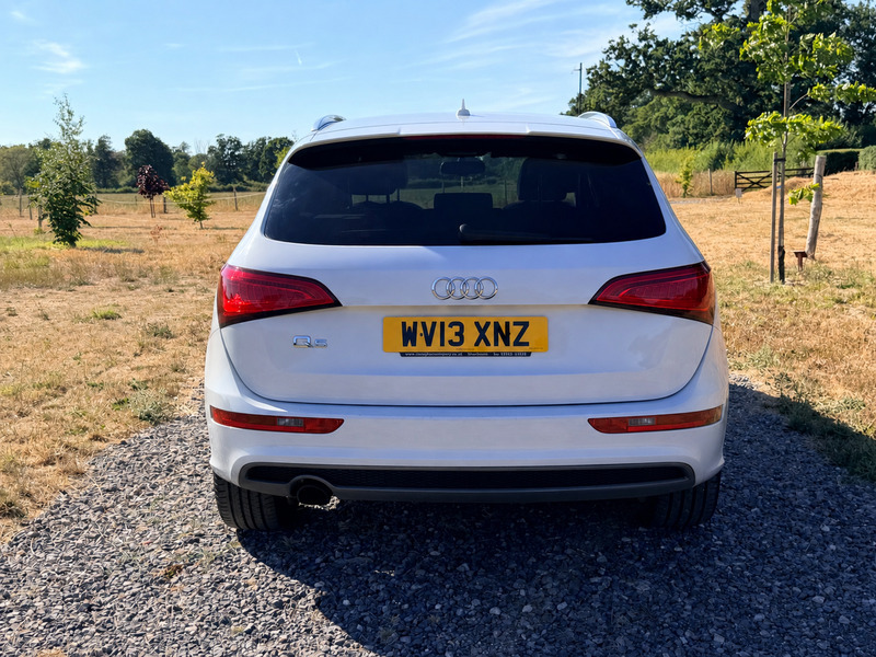 Audi Q5 2.0 Tdi S Line White #6