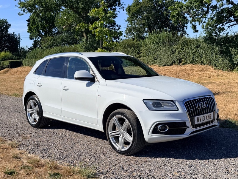 Audi Q5 2.0 Tdi S Line White