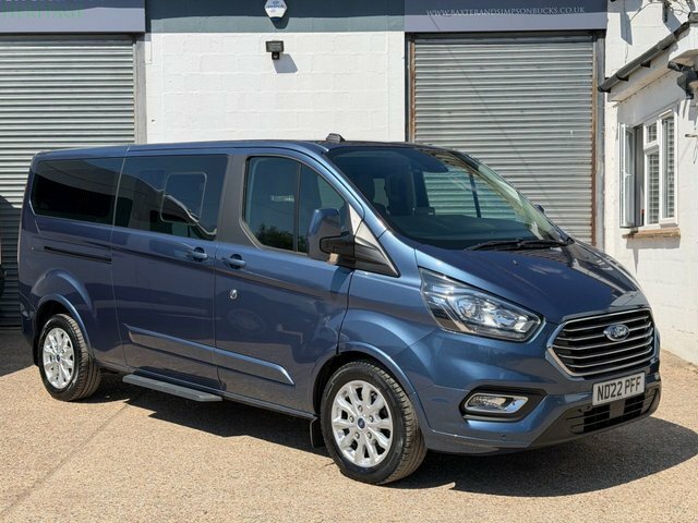 Ford Tourneo Custom 320 Ecoblue Titanium Blue