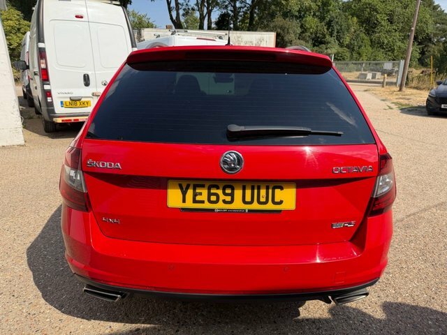 Skoda Octavia Tdi Vrs Estate Red #6