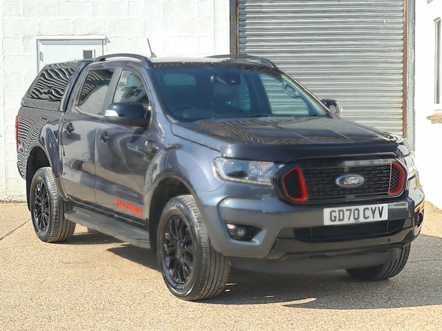 Ford Ranger Ecoblue Wildtrak Pickup Double Grey