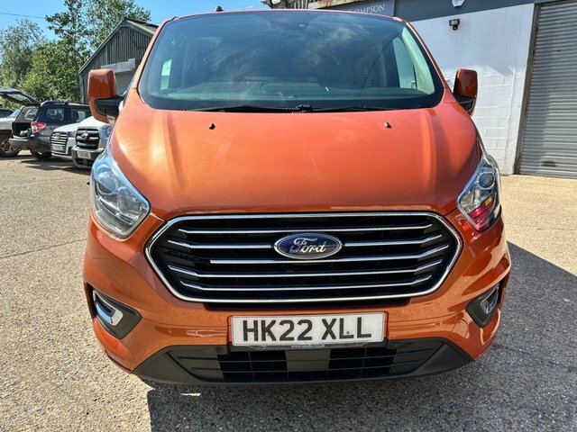 Ford Tourneo Custom Tdci 130Ps Titanium 9 Seat L2 Lwb Euro 6 With Air Silver #14
