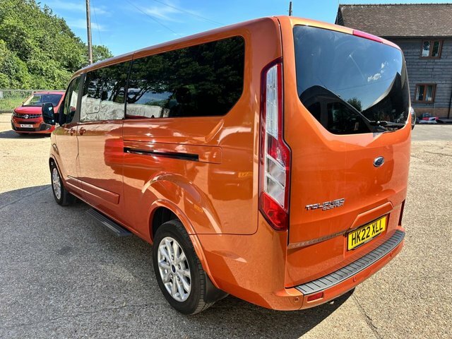 Ford Tourneo Custom Tdci 130Ps Titanium 9 Seat L2 Lwb Euro 6 With Air Silver #8