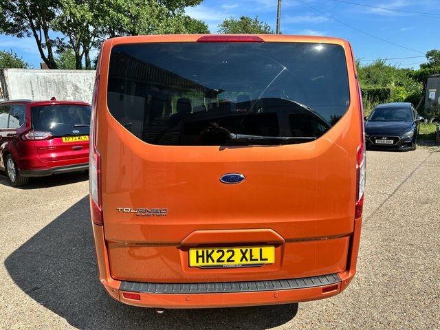 Ford Tourneo Custom Tdci 130Ps Titanium 9 Seat L2 Lwb Euro 6 With Air Silver #7