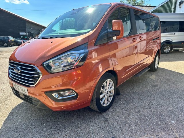 Ford Tourneo Custom Tdci 130Ps Titanium 9 Seat L2 Lwb Euro 6 With Air Silver #9
