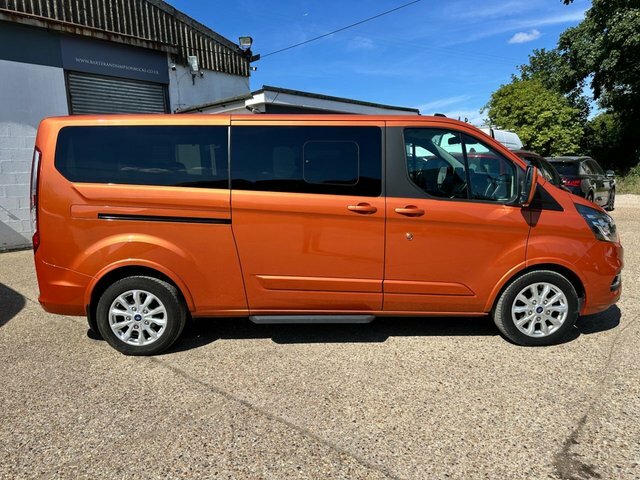 Ford Tourneo Custom Tdci 130Ps Titanium 9 Seat L2 Lwb Euro 6 With Air Silver #11