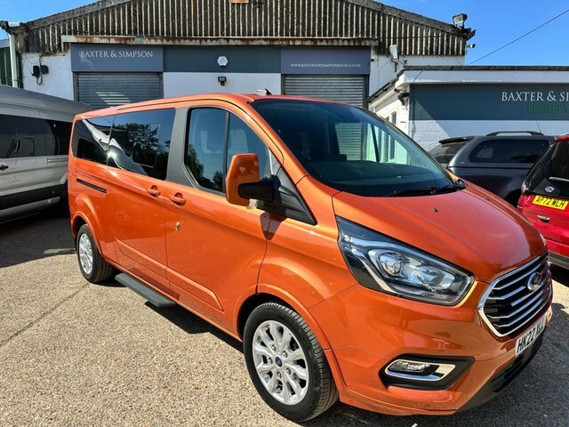 Ford Tourneo Custom Tdci 130Ps Titanium 9 Seat L2 Lwb Euro 6 With Air Silver #13