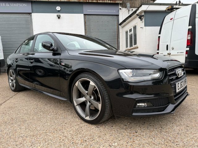 Audi A4 Tfsi Black Edition Saloon EJ63UHR Black