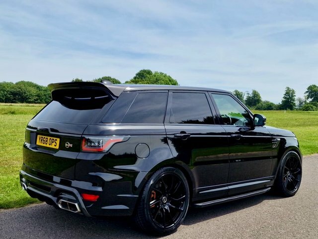 Land Rover Range Rover Sport P575 V8 Svr Overfinch Black #4