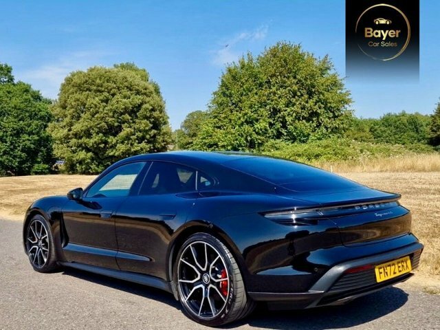 Porsche Taycan Plus 93.4Kwh 4S Saloon Black #5