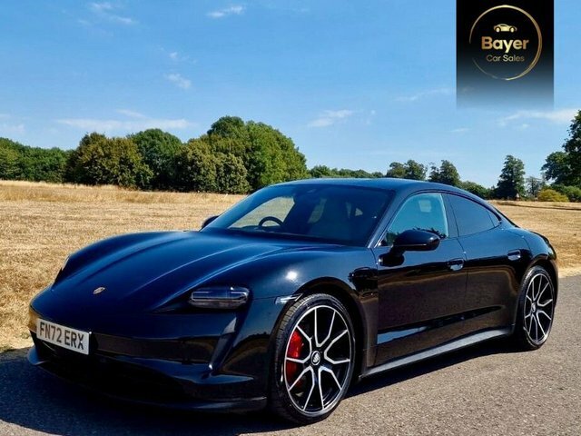 Porsche Taycan Plus 93.4Kwh 4S Saloon Black