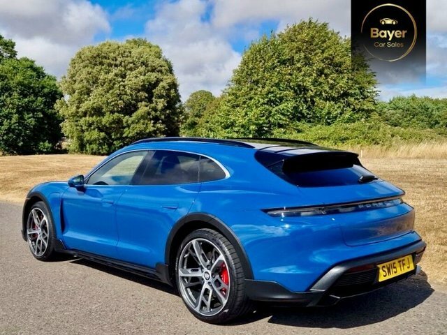 Porsche Taycan Plus 93.4Kwh 4S Cross Blue #5