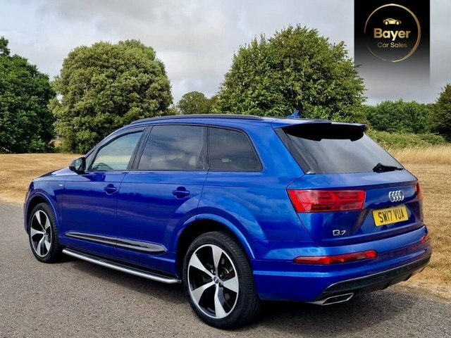 Audi Q7 Tdi V6 S Line Blue #5