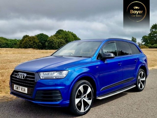 Audi Q7 Tdi V6 S Line Blue