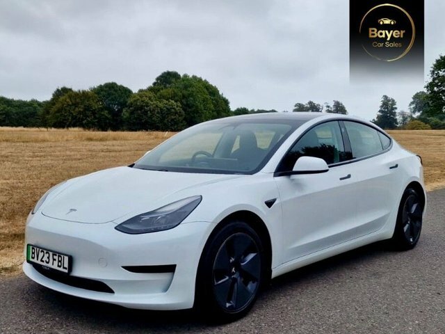 Tesla Model 3 4dr Electric Auto Rwd White