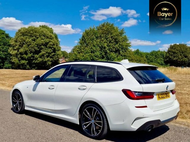 BMW 3 Series 320D Mht M Sport White #5